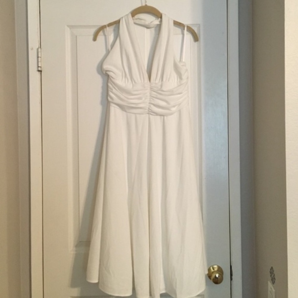 Marilyn Monroe White iconic dress.